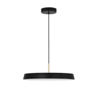 9106220  SKANDI VETRO 41W LED 2693Lm 3000K црна  висечка светилка